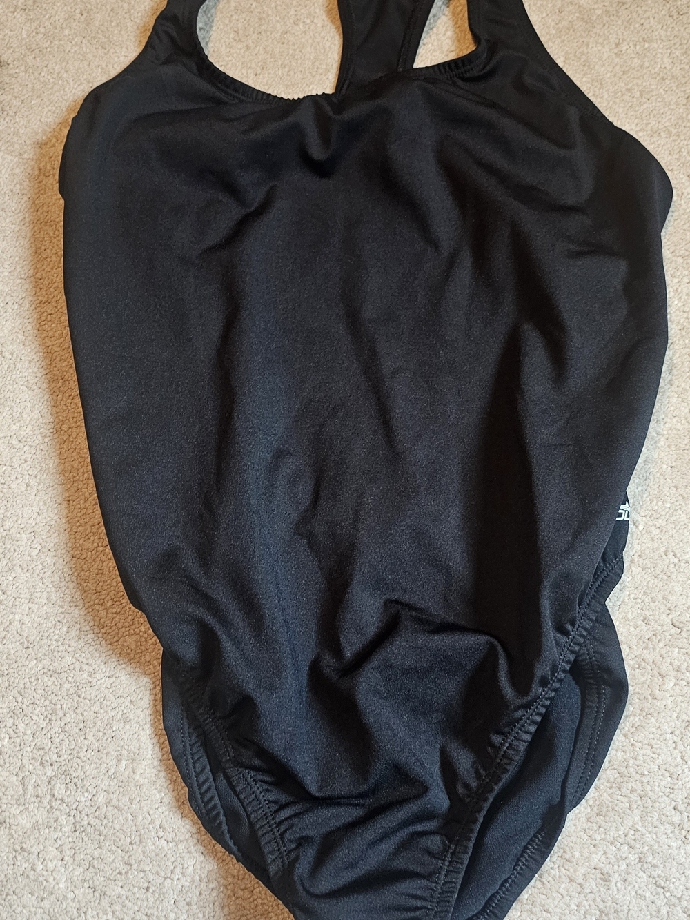 Black One-Piece Women's Swimsuit